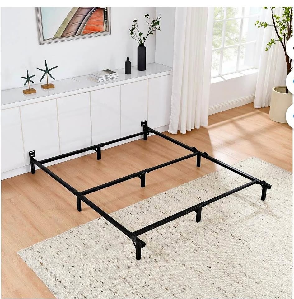 Queen Bed Frame & Mattress