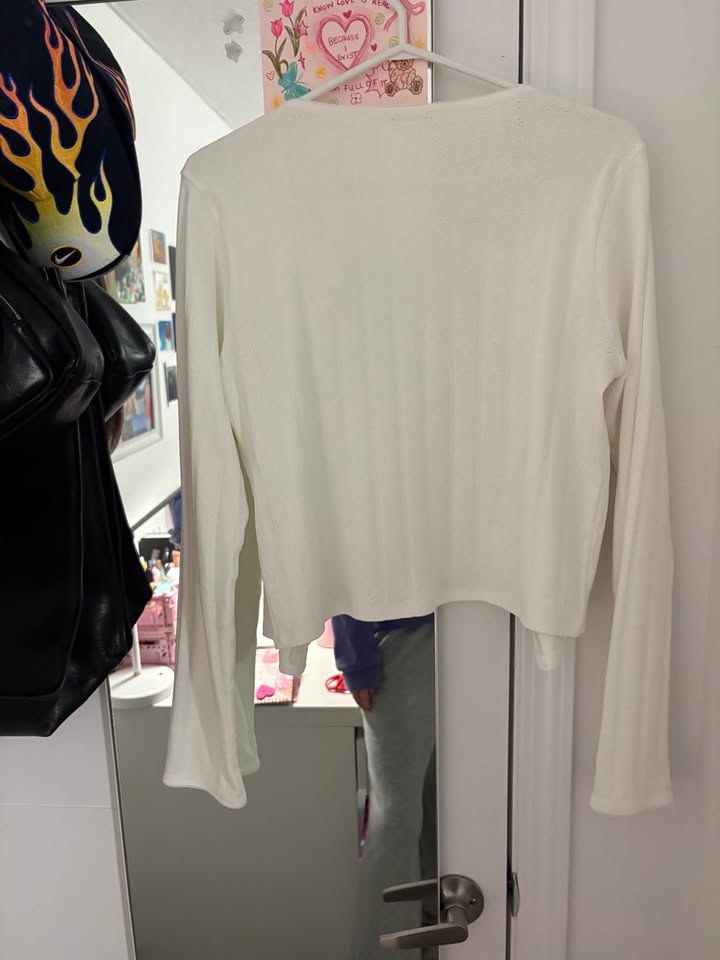 Reformation Pointelle Cardigan - photo 4