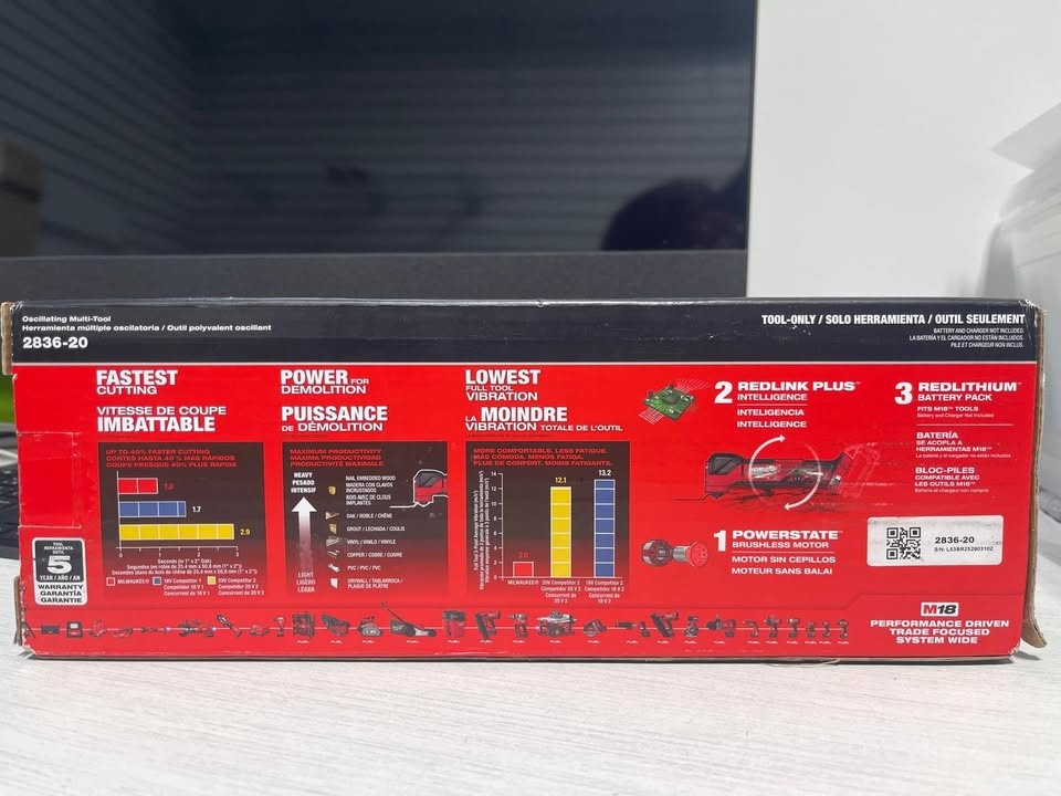 Milwaukee M18 FUEL Oscillating Multi-Tool (Tool-Only) - photo 2