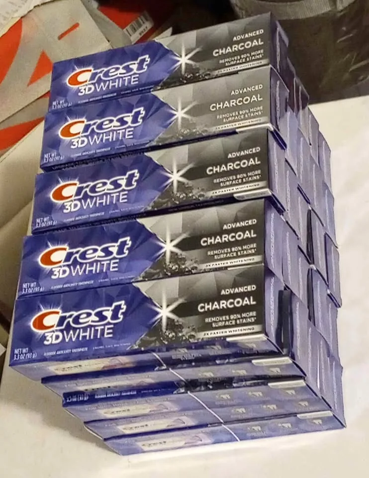 Crest 3D White Charcoal Toothpaste 2.4 oz - set of 25 thumbnail