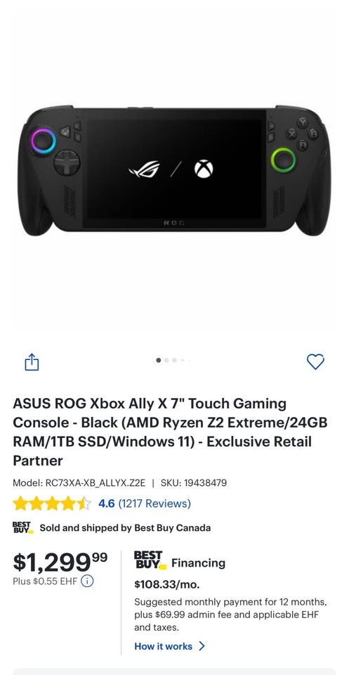 Xbox ROG Ally X - photo 3