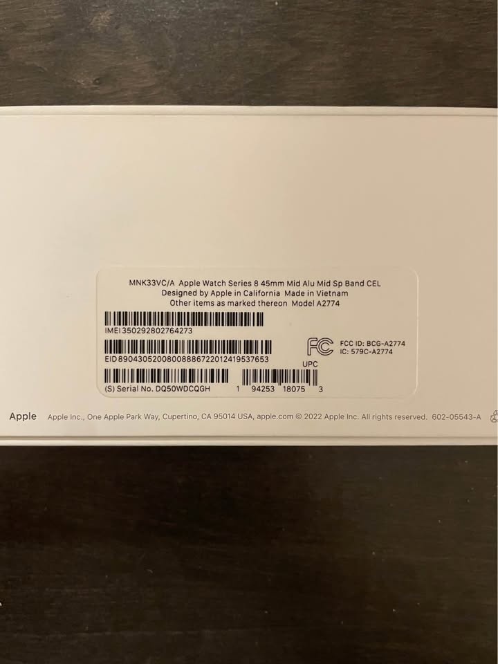 Apple Watch Series 8 GPS + Cellular 45mm - photo 3