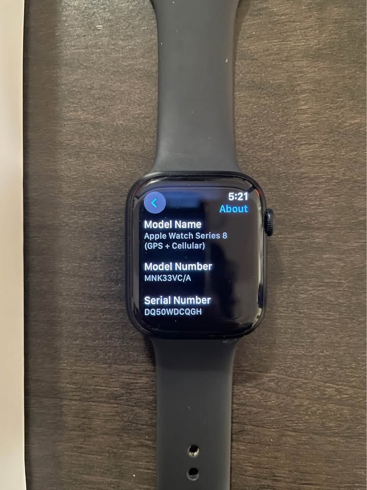 Apple Watch Series 8 GPS + Cellular 45mm - photo 5