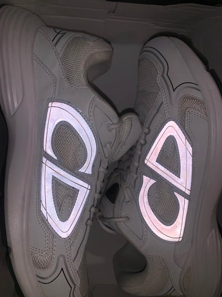 Dior B30 Sneakers - White Reflective - Size 45 - photo 3
