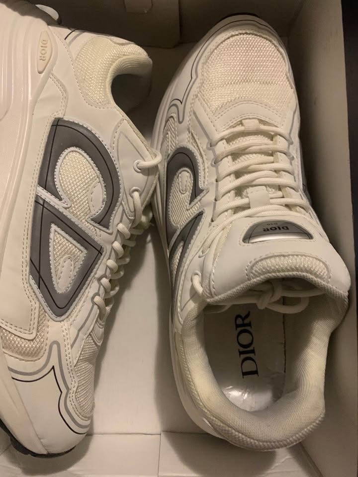 Dior B30 Sneakers - White Reflective - Size 45 - photo 4