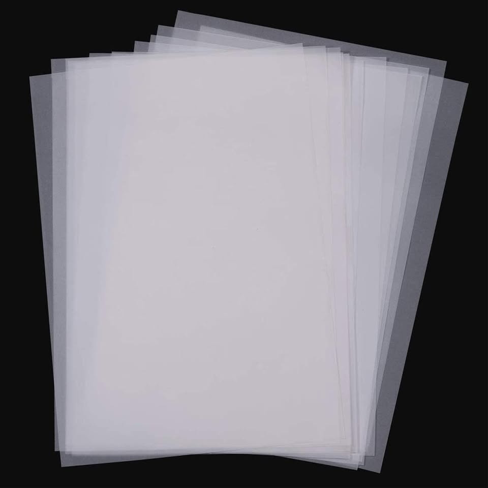 Vellum Paper 8.5 x 11 Inches Translucent Sketching Paper 50 Shee