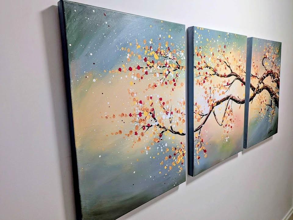 Hand painted paintings