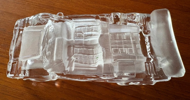 1980’s Hofbauer Crystal Glass Lamborghini Countach Car - photo 2