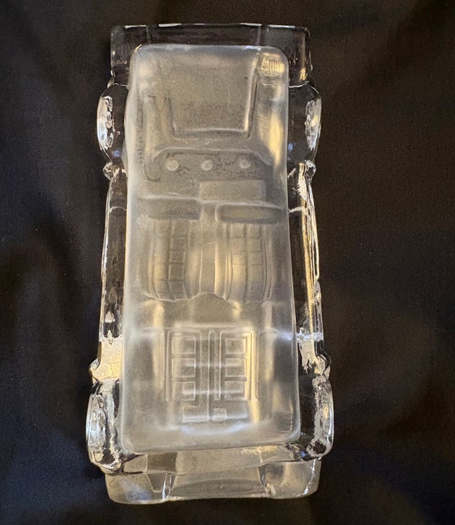 1980’s Hofbauer Crystal Glass Lamborghini Countach Car - photo 3