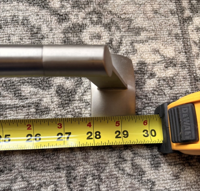 Umbra Caspia 29 Inch Towel Bar. Never been installed. - photo 4