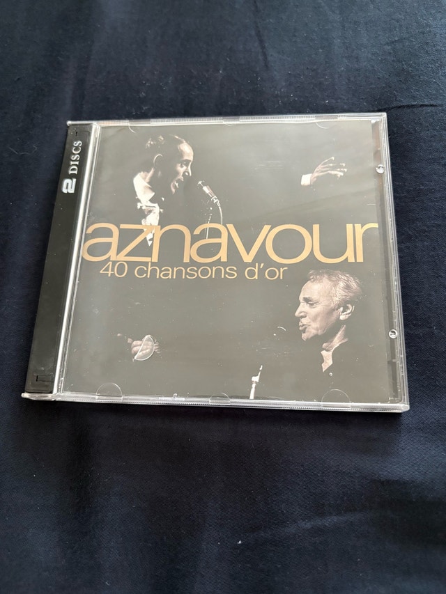 (40 Golden Songs) double-CD by Charles Aznavour