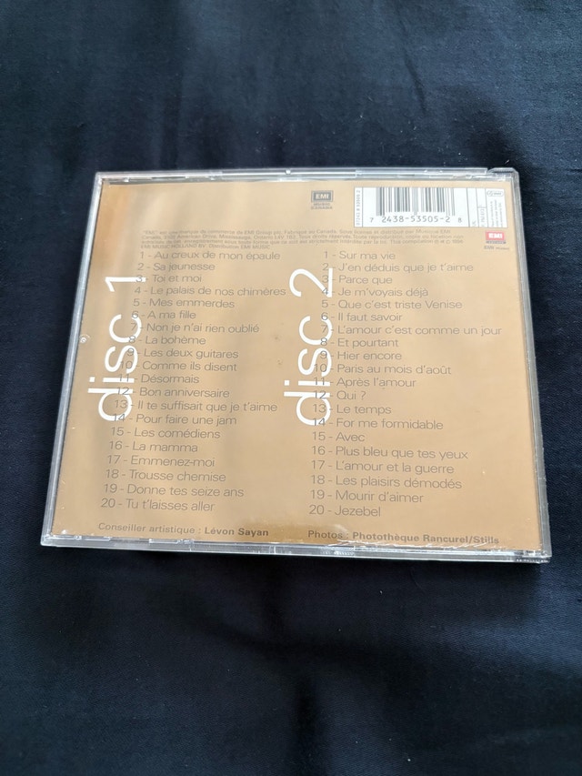 (40 Golden Songs) double-CD by Charles Aznavour - photo 2