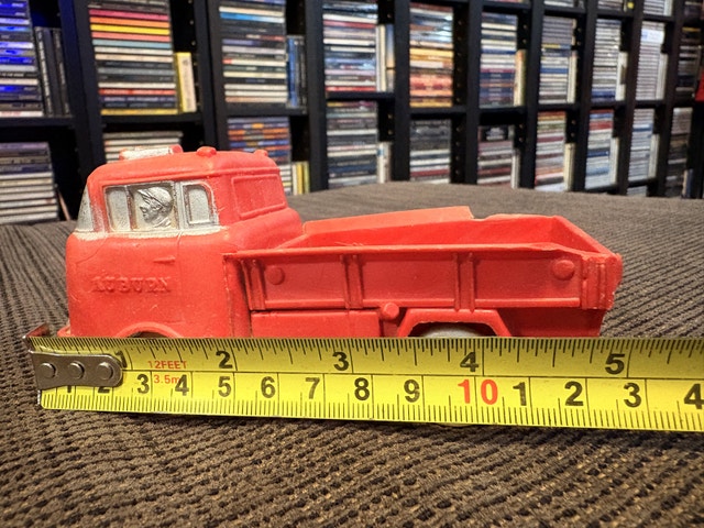 Vintage 5” AUBURN 1950’s Rubber Toy JEEP. - photo 4