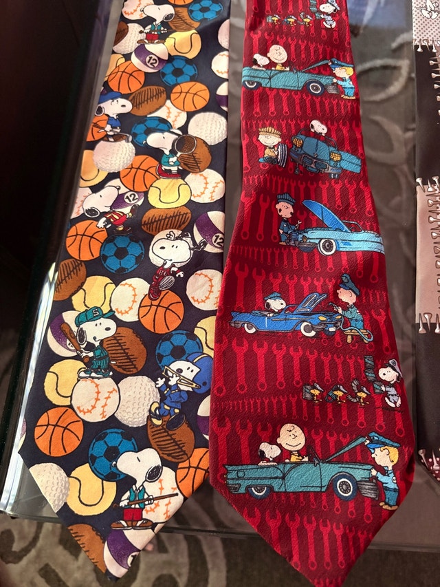 Cool Vintage PEANUTS Snoopy Fun Design Tie Collection. (10) - photo 2