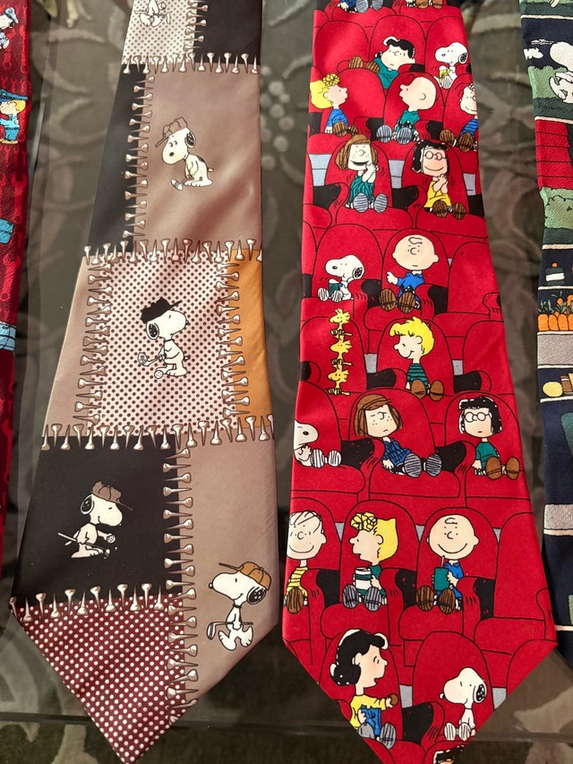 Cool Vintage PEANUTS Snoopy Fun Design Tie Collection. (10) - photo 3