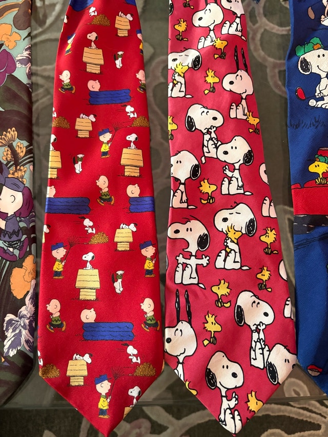 Cool Vintage PEANUTS Snoopy Fun Design Tie Collection. (10) - photo 5
