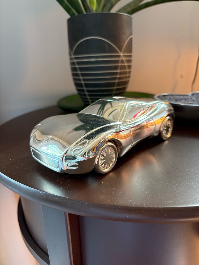 Maison Birks Sports Car Coin Bank 6.5"