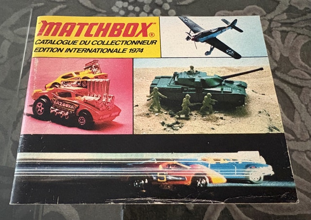 Matchbox Collector's Catalogue, International Edition 1974.