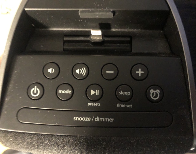 Home iPL22 Stereo FM Clock Radio with Lightning Dock - photo 3