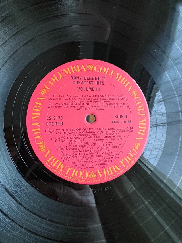 Tony Bennett's Greatest Hits, Volume III. 1965. - photo 3
