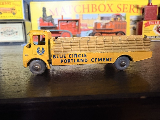 50s Lesney Matchbox 51A Albion Chieftan & REPLACEMENT box - photo 3