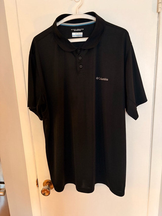 Men's XXL COLUMBIA Polo Shirt - Sun-Blocking