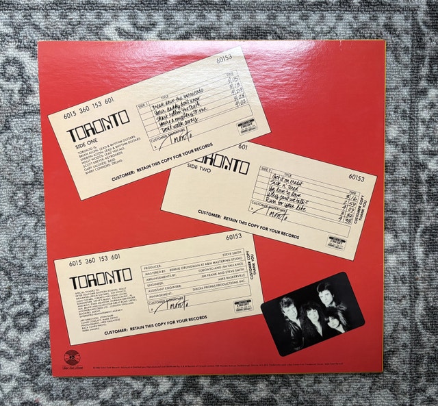Get it on credit “ Vinyl LP TORONTO 1982. - photo 2