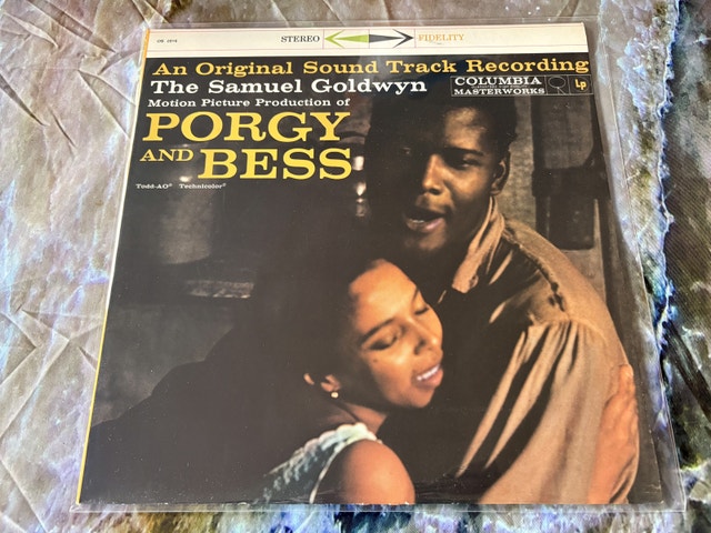 LP vinyl record soundtrack 1959 Porgy and Bess.