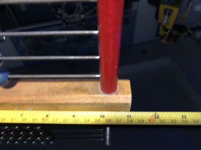 Vintage 1950’s Wooden Child's Abacus on Wooden Stand - photo 2