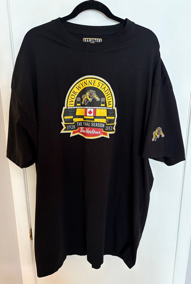T-shirt Men's 3XL Ti-Cats Final Season Ivor Wynne Stadium