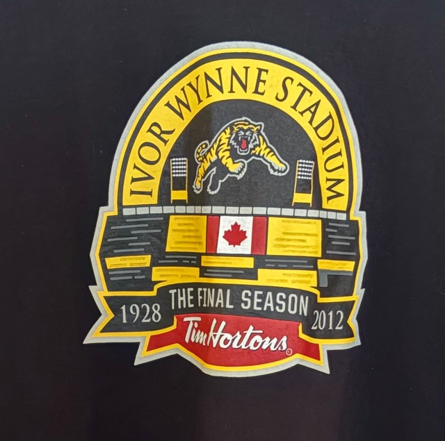 T-shirt Men's 3XL Ti-Cats Final Season Ivor Wynne Stadium - photo 2