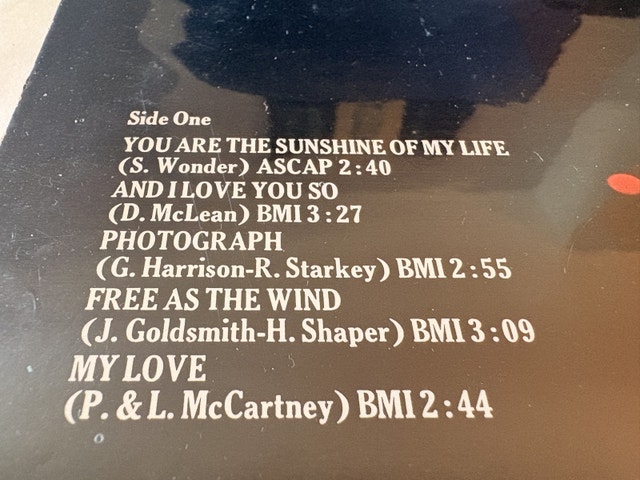 70’s Engelbert Humperdinck vinyl 33LP album “My Love” - photo 5