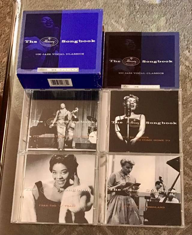The Mercury Songbook: 100 Jazz Vocal Classics 4 CD and Booklet