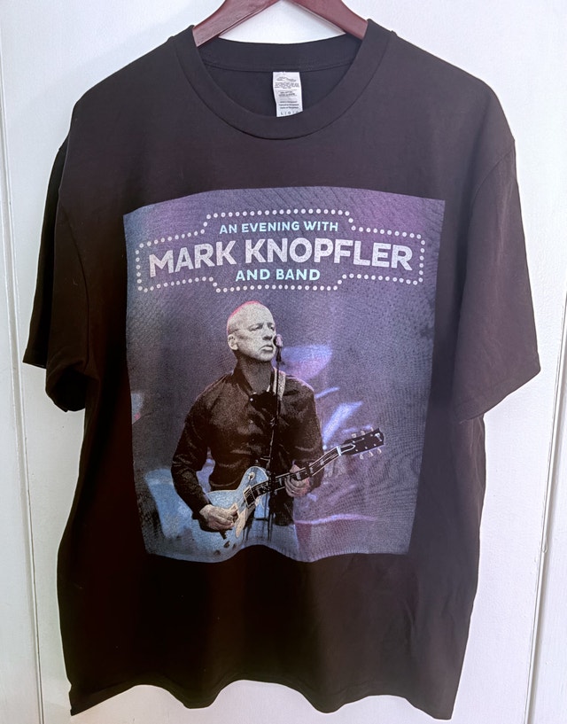 2019 Mark KNOPFLER & band concert t-shirt
