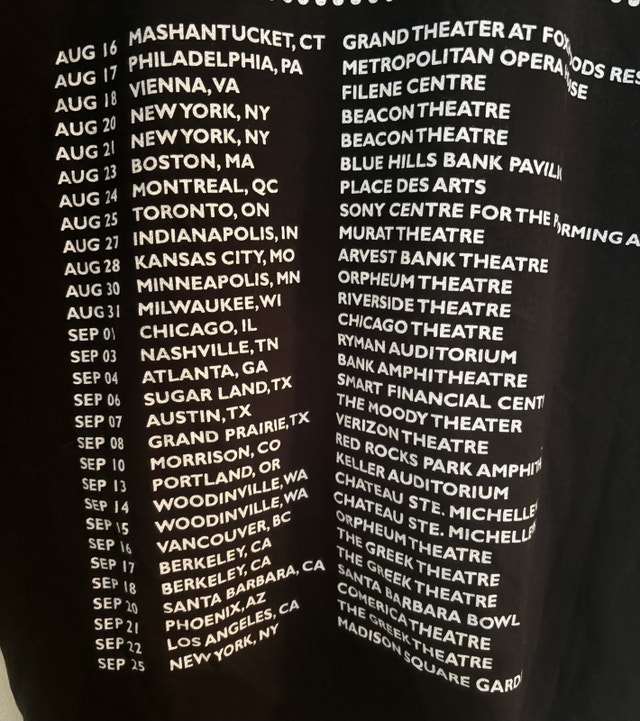 2019 Mark KNOPFLER & band concert t-shirt - photo 3