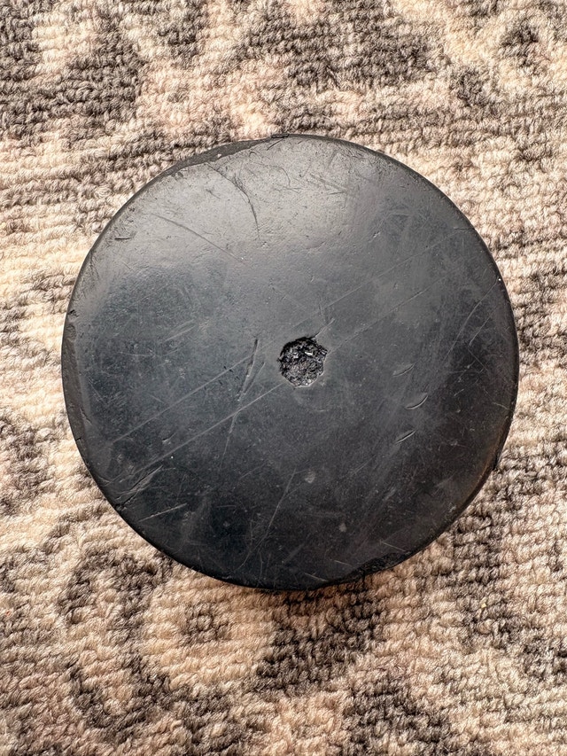 Vintage 1970s Cooper Official Puck Made in Czechoslovakia - photo 2