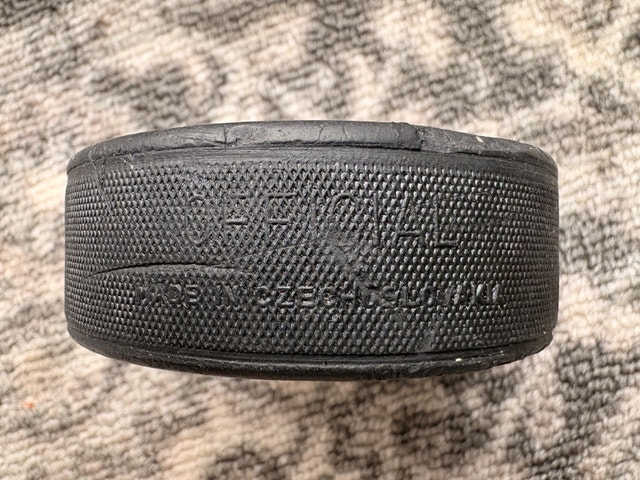 Vintage 1970s Cooper Official Puck Made in Czechoslovakia - photo 3