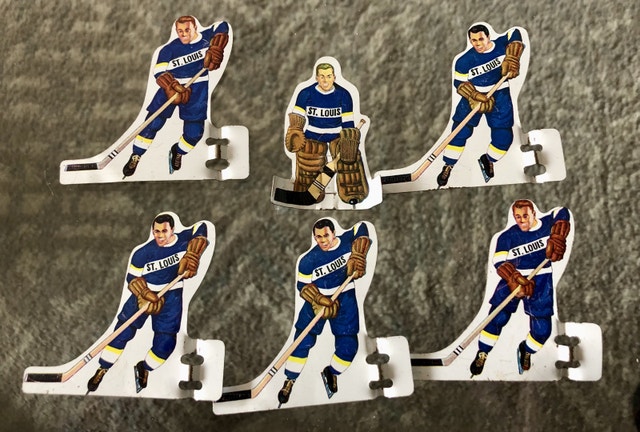 60s MUNRO metal hockey players rare set. 3 teams. - photo 2