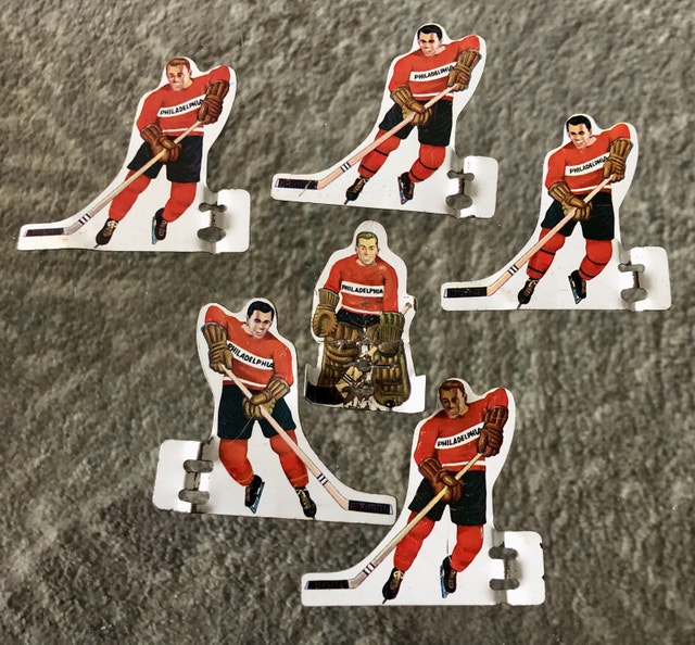 60s MUNRO metal hockey players rare set. 3 teams. - photo 3