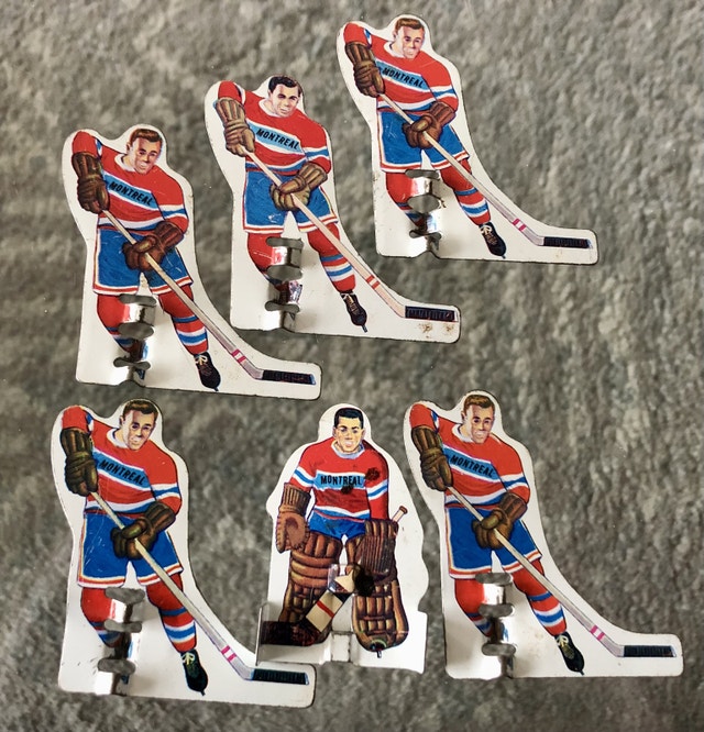 60s MUNRO metal hockey players rare set. 3 teams. - photo 4