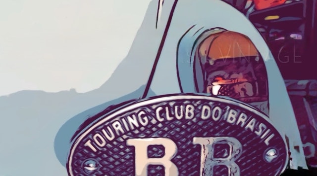 Rare metal car badge from the Touring Club do Brasil. - photo 5