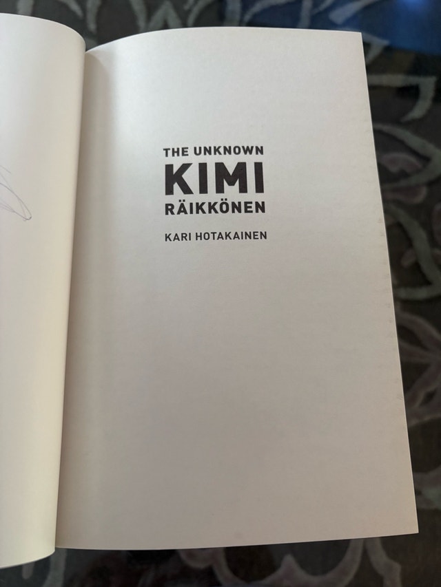 The Unknown Kimi Räikkönen Book - photo 3