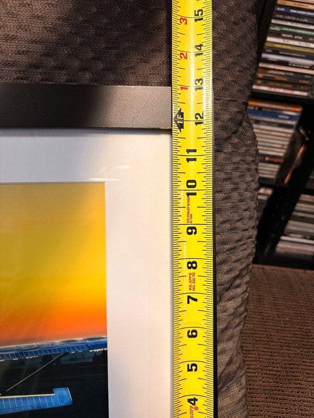 Cessna 172 Skyhawk Aircraft Original Picture Frame - photo 4