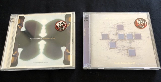 Rare Paul van Dyk 2 double-CD progressive trance music. 90’s.