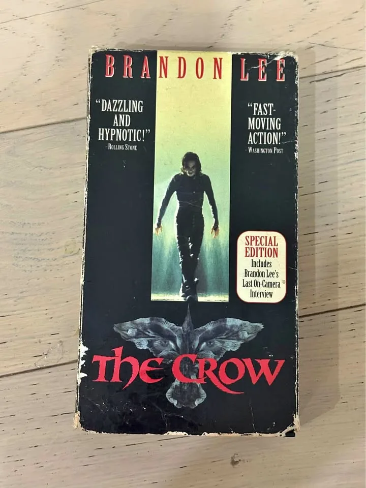 The Crow - Special Edition VHS thumbnail