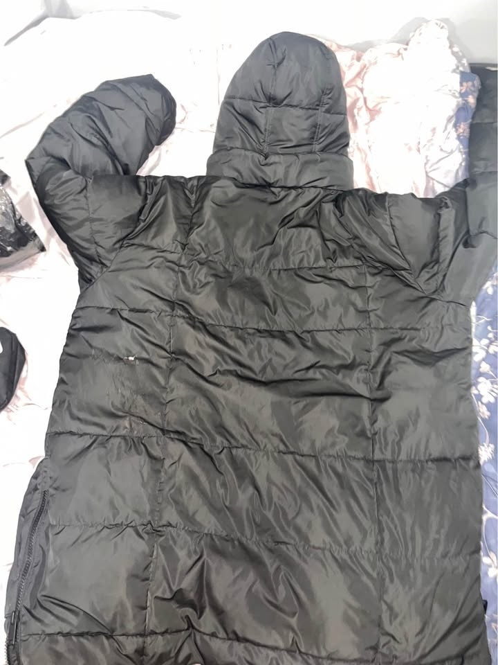 DKNY Oversized Winter Jacket with fur-insulated Fur - photo 3