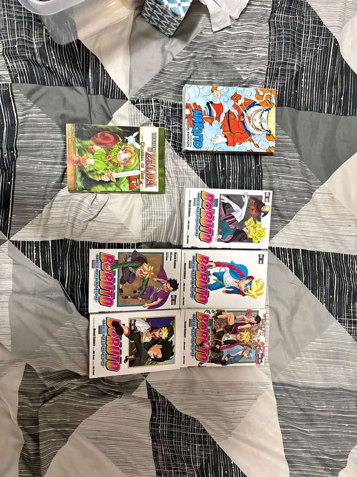 Naruto Boruto Zelda Manga Lot