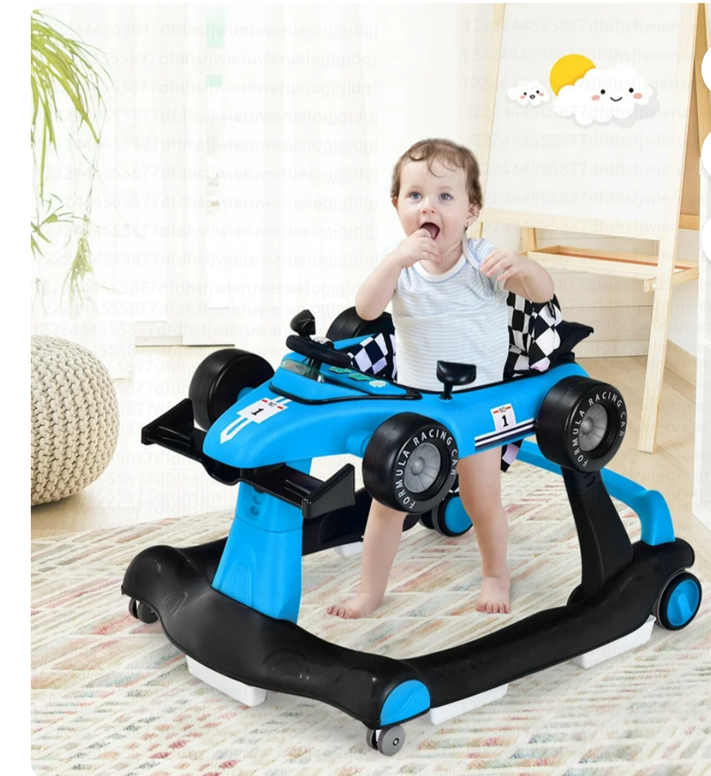 4-in-1 Foldable Height Adjustable Walker