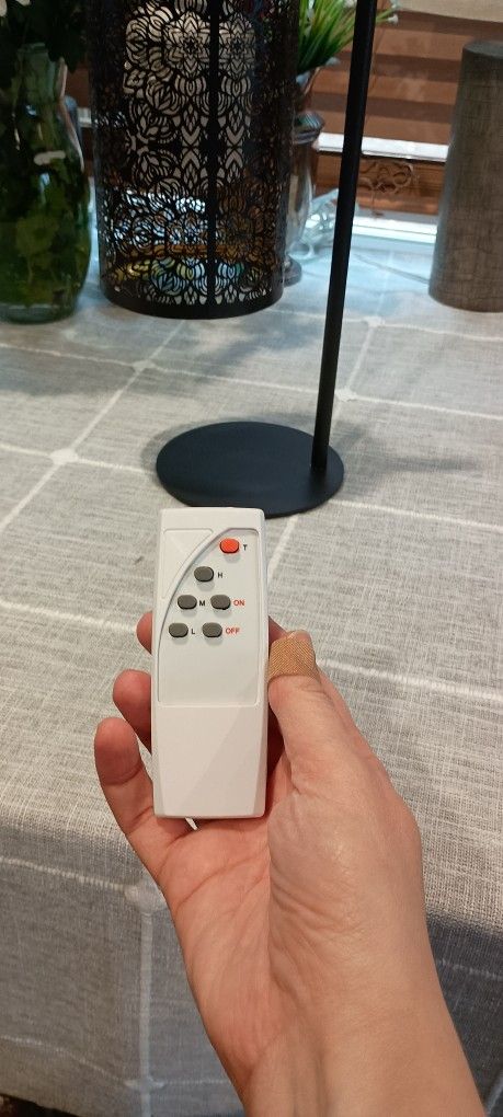 16" Table Lamp with Remote & Rechargeable LED Bulb - photo 2