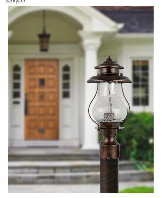 Dusk to Dawn Outdoor Photocell Sensor Lantern - photo 4